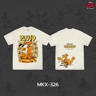 Power 7 Shop Cartoon T-Shirt "Puto" Authentic DISNEY License (MKX-326-Cream Color)