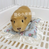 Guinea Pig Nest Mat Double-Sided Soft Lace Hamster Mat Warm Mat Dwarf Rabbit Mat Rabbit Nest My Neig