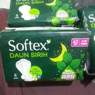 Softex betel leaf 42cm 8's Softex Sanitary Pad