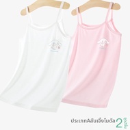 Hello Kitty | เสื้อยืดแขนกุดสำหรับเด็กหญิง ฤดูร้อน ทำจากฝ้าย