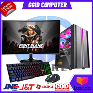 Satu Set Pc Gaming Editting Murah Intel I7 Ram 16Gb Vga 4GB SSD 256Gb Monitor Samsung 24 Inch Meleng