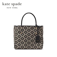 Kate Spade New York กระเป๋าโท้ท/กระเป๋าทรงสี่เหลี่ยมรุ่น Spade Flower Jacquard Medium Everything Tot
