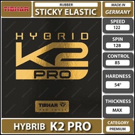 Tibhar Hybrid K2 Pro Sticky Elastic Table Tennis Rubber Getah Ping Pong Made In Germany