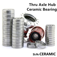 Road Bike Mountain Bike Hub Ceramic Bearing for MTB QR Quick Release Thru Axle Hubs Light Lubricant 