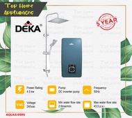 {AUTHORISED DEALER} 3 WAY DEKA WATER HEATER AQUAS 88 TRS ( BLACK RAIN SHOWER SET ) / AQUAS 66 RS ( C