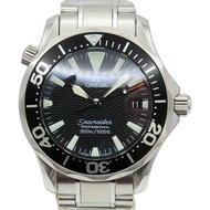 黑色錶盤 不鏽鋼 海馬專業潛水錶 Seamaster 腕錶【OMEGA 歐米茄 】 2262.50.00