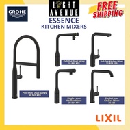 Grohe Essence Series Kitchen Mixers Black Matte Color