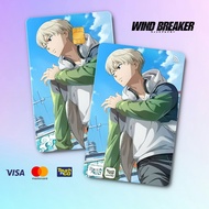 WIND BREAKER TNG - TOUCH N GO STICKER CARD / ATM CARD STICKER COVER, TNG CARD, ATM CARD
