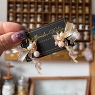 獨家貨品 UV膠蝴蝶結耳環 耳環 禮物 手作耳環