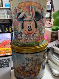 二手迪士尼零食空鐵桶