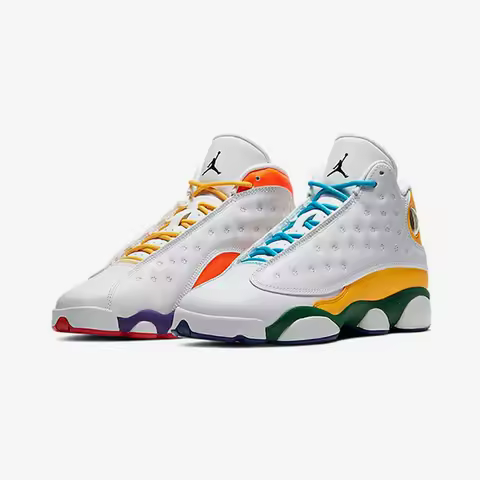 Nike genuine AIR JORDAN13 RETRO KSA (GS) AJ13 children's basketball shoes cv0785-158