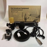 Live Wired Microphone Live Export Microphone Condenser Computer BM800 Recording Set Live E9N3