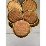 [FAST SHIPPING] 24cm Badang Nyiru Tampi Alas Makanan Pinggan Rotan