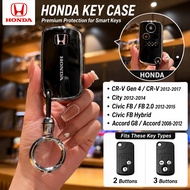Honda Car Key Cover Remote Case For CR-V Gen4 CRV 2012-2017 Civic FB 2.0 Civic FB Hybrid Accord G8 C