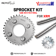 YAKIMOTO CHAIN AND SPROCKET SET FOR DREAM VEGA FORCE SNIPER150 SMASH FURY CB110 XRM TMX SUPREMO BARA