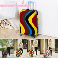 MAHMOUNDKI Travel Trolley Cover Travel Colorful Suitcase Baggage Protector
