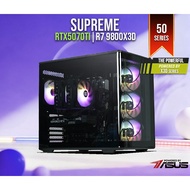 INVADER SUPREME S13 | RTX 5070Ti | Ryzen 7 9800X3D GAMING DESKTOP