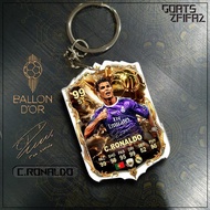 CR7 Ballon D'or Keychain - Legend of GOATszFIFAz keychain