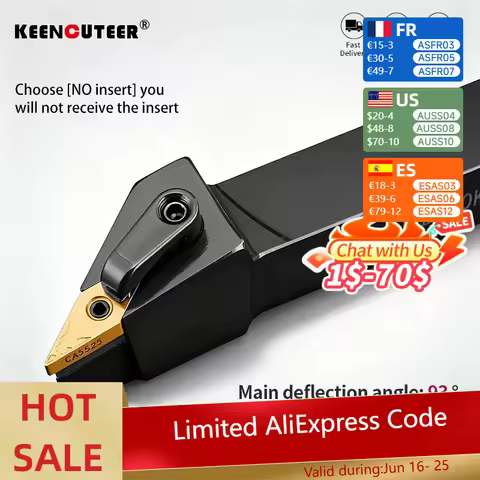 1pc MVJNR2020K16 MVJNR1616K16 MVJNR2525M16 External Turning Tool Holder VNMG Carbide Inserts MVJNR L