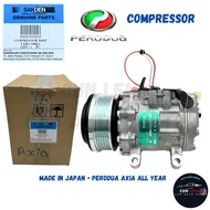 📣ORIGINAL📣 8409 - Perodua Axia 6PK All Year Aircond Compressor With Magnet Clutch Pulley Full Set