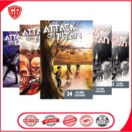 Attack On Titan manga, 34 Books series (English) Attack On Titan manga set