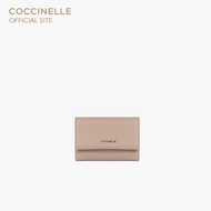 COCCINELLE กระเป๋าสตางค์ผู้หญิง รุ่น METALLIC WALLET 116601 สี ROSETTE