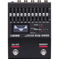 【Direct from Japan】 BOSS EQ-200 Graphic Equalizer: Two 10-band EQs, 127 user memories, MIDI port, AC