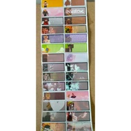 Roblox Label name sticker label name waterproof