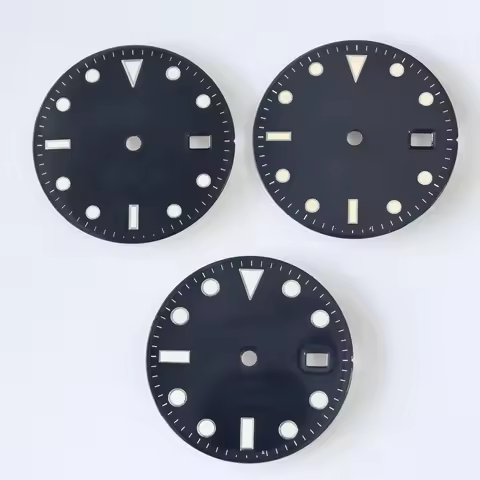 Watch accessories aluminum ring USB retro 16610LV 16610LN 28.3MM watchdial 3135 movement