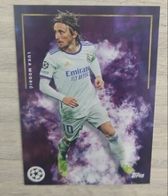 Topps Modric Card Star Football Star Card Special Edition UEFA Champions League Real Madrid Croatia