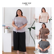CARIE - JUMBO TOP 3XL 4XL KNIT TOP BIGSIZE