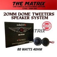 20MM DOME TWEETERS DYNAMIC SPEAKER AUDIOQUARTZ