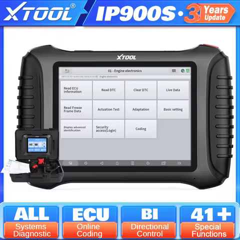 XTOOL IP900S ECU Coding Topology All Systems Car Diagnostic Tools OBD2 Bidirectional Scanner With 41