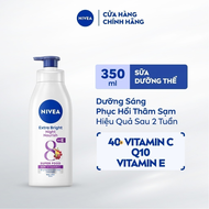 Dưỡng Thể Dưỡng Trắng Da Ban Đêm Nivea Extra White Night Nourish Body Lotion (200ml - 350ml)
