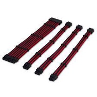 Tecware Flex, PSU Extension Set (Black/Red)