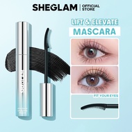 SHEGLAM Lift & Elevate Lengthening 3D Mascara Waterpoof Sweatproof Eyelash Enhancer Makeup Cosmetics