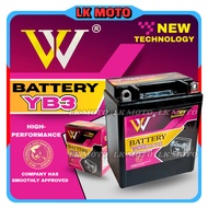 W MOTORCYCLE BATTERY NEY TECHNOLOGY YTZ6 YB3 YTZ5S (12V7AH)