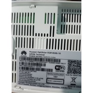 Used Huawei optixstar EG8145X6-10 wifi Router plus green port adapter