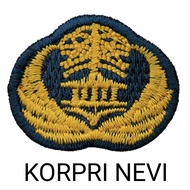 BORDIR ATRIBUT ASN PNS KORPRI LOGO LOKASI PEMERINTAH PROVINSI BANTEN