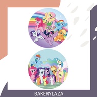 My Little Pony Edible Image Icing Image Cake Topping Birthday Decoration Custom Made Printing 糖片