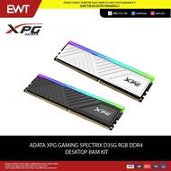 XPG SPECTRIX D35G DDR4 MEMORY RGB 3200 8GB - BLACK 100% ORIGINAL