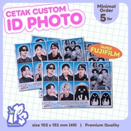 CUSTOM PRINT ID PHOTO 4R FUJIFILM || Itspurplesoda
