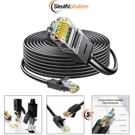 Genuine 10m cat6 network cable with prefabricated head, 10/100/1000mbps speed, 10m internet lan cabl