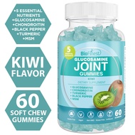 Biofinest Glucosamine Joint Gummy Supplement - Chondroitin MSM Turmeric Curcumin Joint Mobility Pain