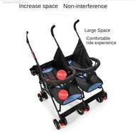 Kids Stroller Baby Twin Stroller Can Sit and Lie Newborn Baby Stroller Umbrella Car Double Child Stroller Super Portable Folding Strollers Travel Systems d12