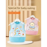 apron kanak kanak Apron kanak-kanak, kalis air dan kalis minyak, bib khas untuk makan bayi, apron ba
