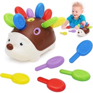 Montessori Hedgehog Fine Motor Toy Sensory Toy Spike Hedgehog Educational Learning Toy for Toddlers 