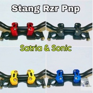 Stang Rzr Plus Dudukan Raiser Cnc Satria Fu Dan Sonic 150 R Full Set
