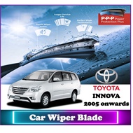 【 Toyota Innova 】 Nano Coating Soft Silicone Car Wiper Blades - 1 pair includes 24 inch + 16 inch ( 