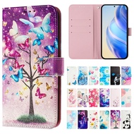 PU Leather Wallet Phone Case For Realme C17 C21Y C61 C63 V60 V60S Note 50 60 N63 4G 5G Luxury Fashio